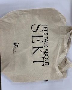 Tote Bags "Let's Talk About Sekt" RFBWOG2310